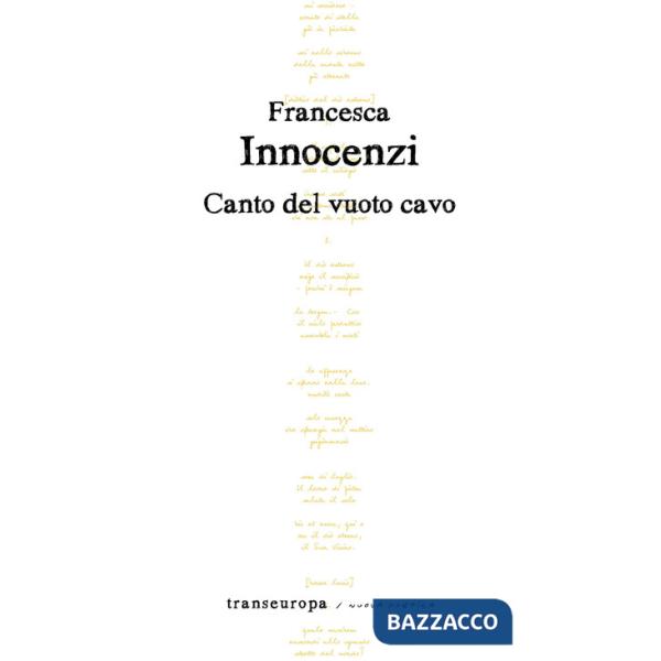 Canto del vuoto cavo