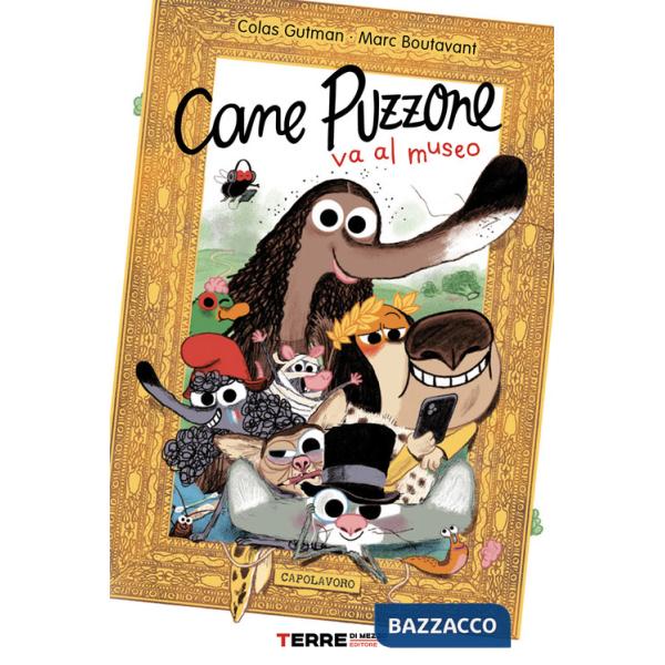 Cane puzzone va al museo