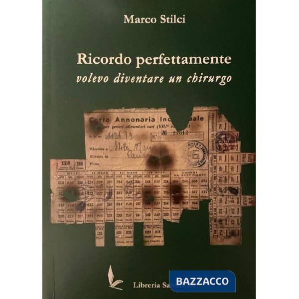 Ricordo perfettamente: volevo diventare un chirurgo
