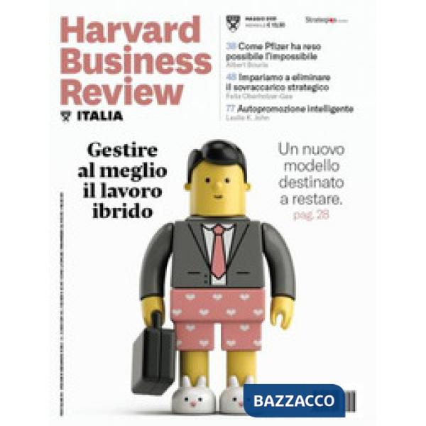 Harvard Business Review Italia (2021). Vol. 5