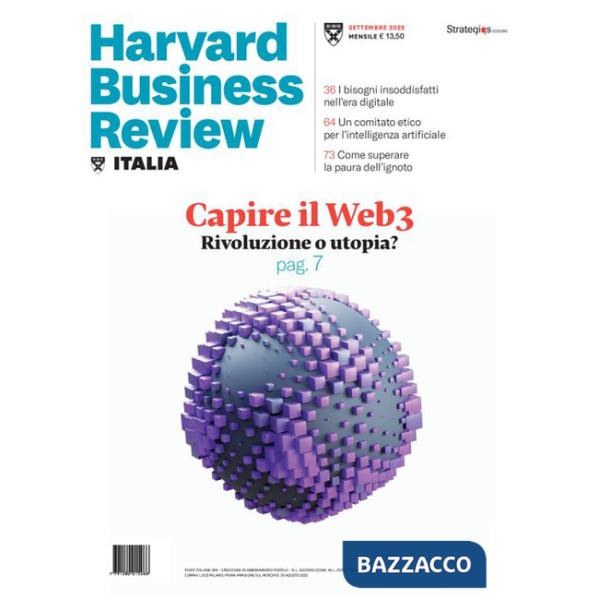 Harvard Business Review Italia (2022). Vol. 9
