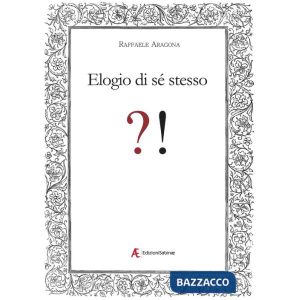 Elogio di sé stesso