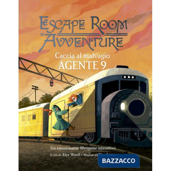 Caccia al malvagio Agente 9. Escape room avventure