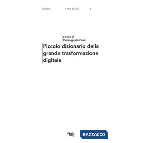Piccolo dizionario della grande trasformazione digitale