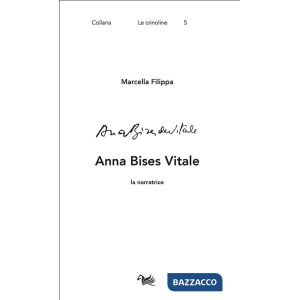 Anna Bises Vitale. La narratrice