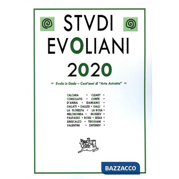 Studi evoliani 2020. Evola in Dada. Cent'anni di arte astratta