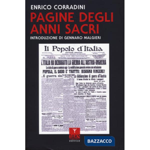 Pagine degli anni sacri