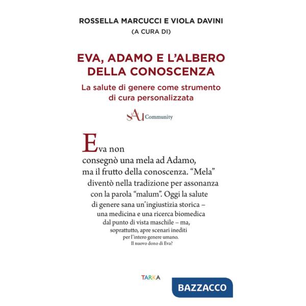 Eva, Adamo e l'albero della conoscenza. La salute di genere come strumento di cura personalizzata