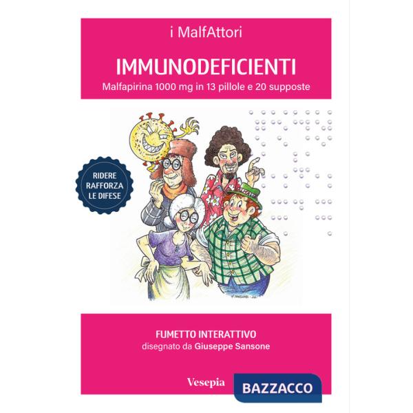 ImmunoDeficienti. Malfapirina 1000 mg in 13 pillole e 20 supposte
