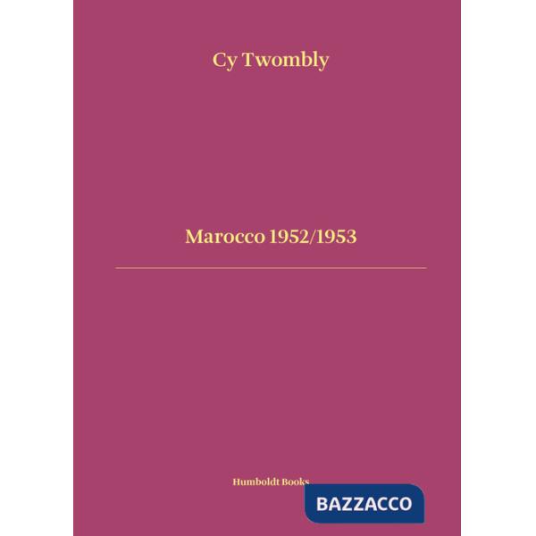 Marocco 1952-1953. Ediz. italiana e inglese