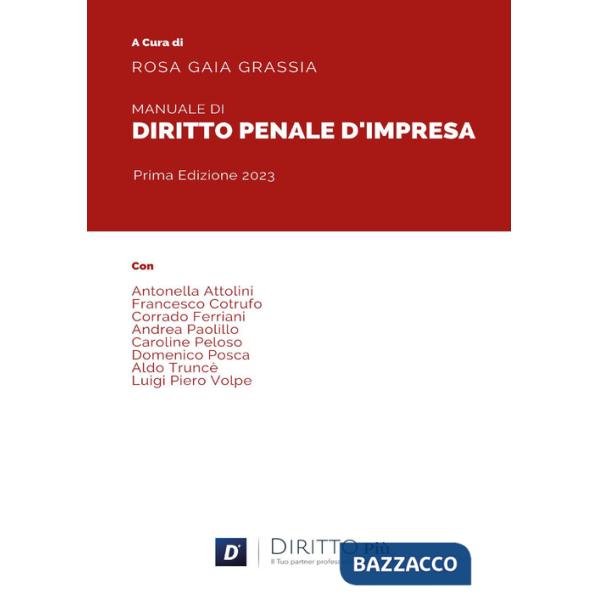 Manuale di diritto penale d'impresa