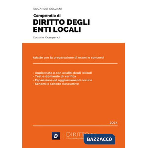 Compendio di diritto degli enti locali