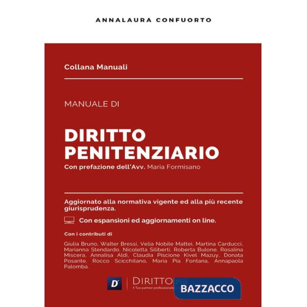 Manuale di diritto penitenziario. Con espansioni e aggiornamenti online