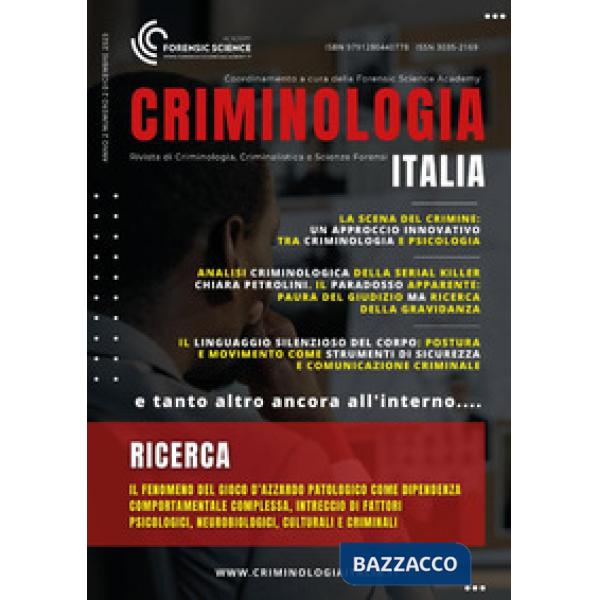 Criminologia Italia. Vol. 3