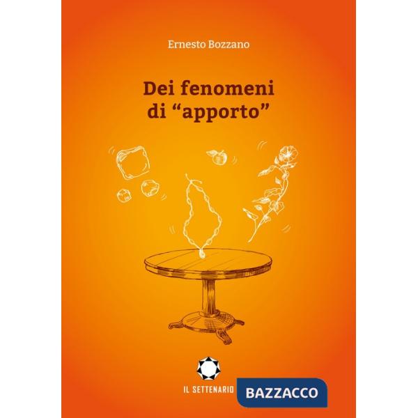 Dei fenomeni di «apporto»