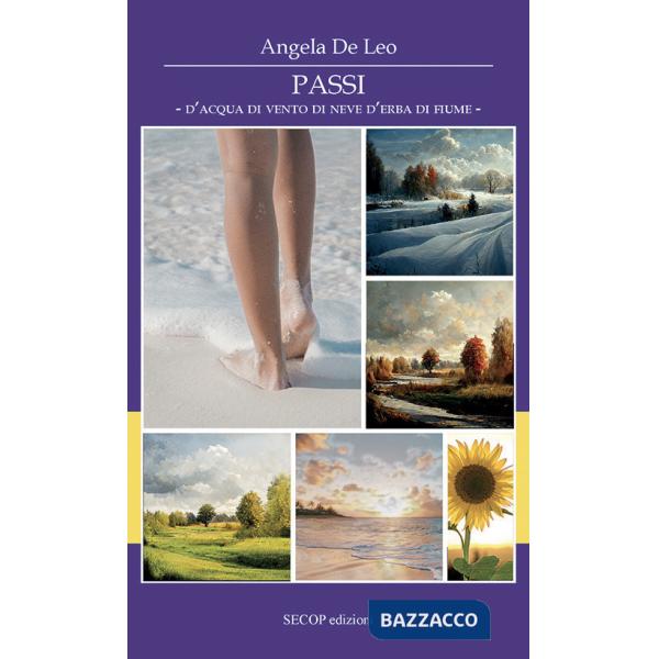 Passi d'acqua di vento di neve d'erba di fiume