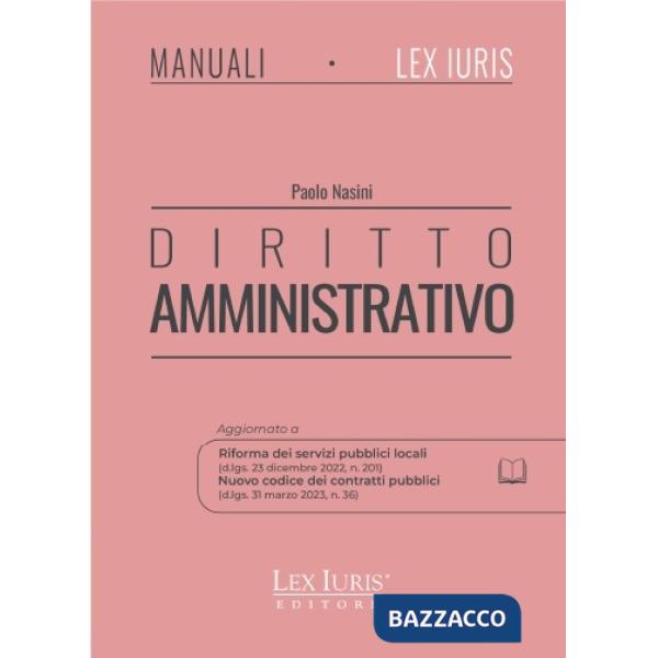 Manuale di diritto amministrativo