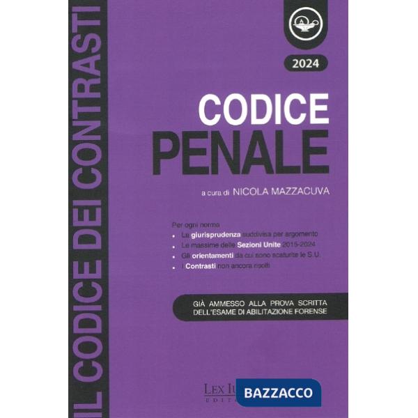 CODICE DEI CONTRASTI PENALE