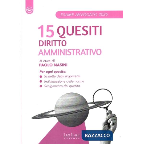 15 QUESITI AMMINISTRATIVO