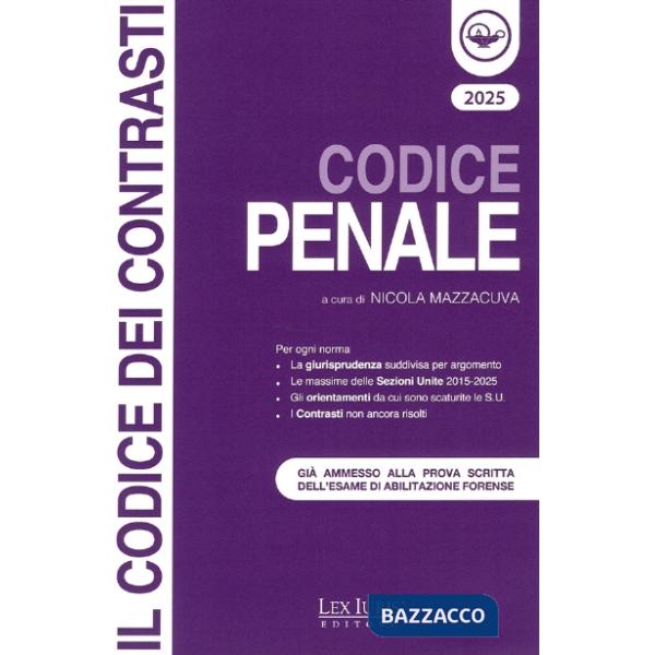 CODICE PENALE. CODICE CONTRASTI