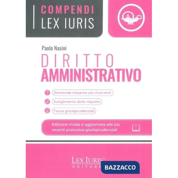 COMPENDIO DIRITTO AMMINISTRATIVO