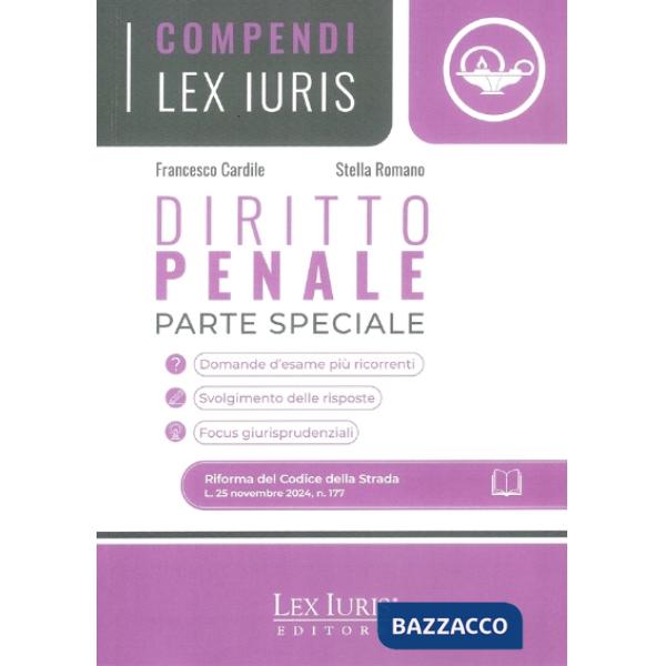 COMPENDIO DIRITTO PENALE PARTE SPECIALE