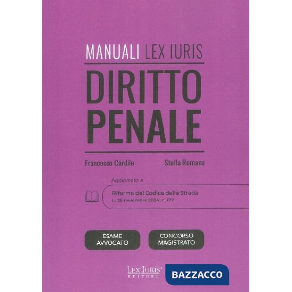 MANUALE DIRITTO PENALE