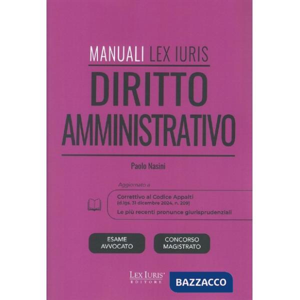 MANUALE DIRITTO AMMINISTRATIVO