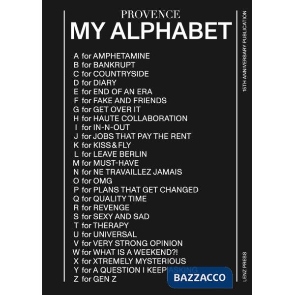 Provence. My alphabet