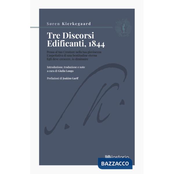 Tre discorsi edificanti, 1844