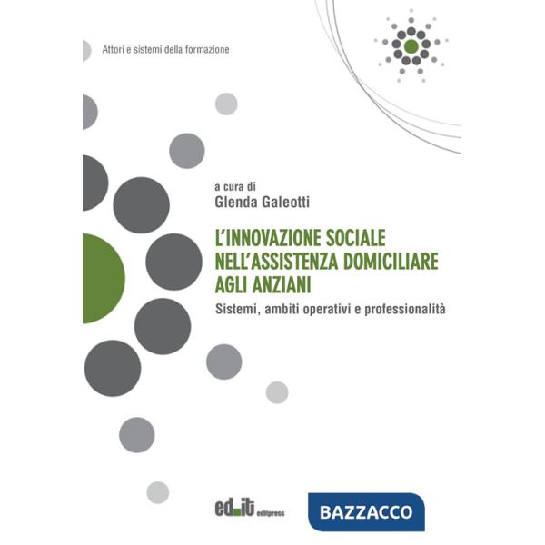 Innovazione sociale nell'assistenza domiciliare agli anziani. Sistemi, ambiti operativi e professionalità (L')