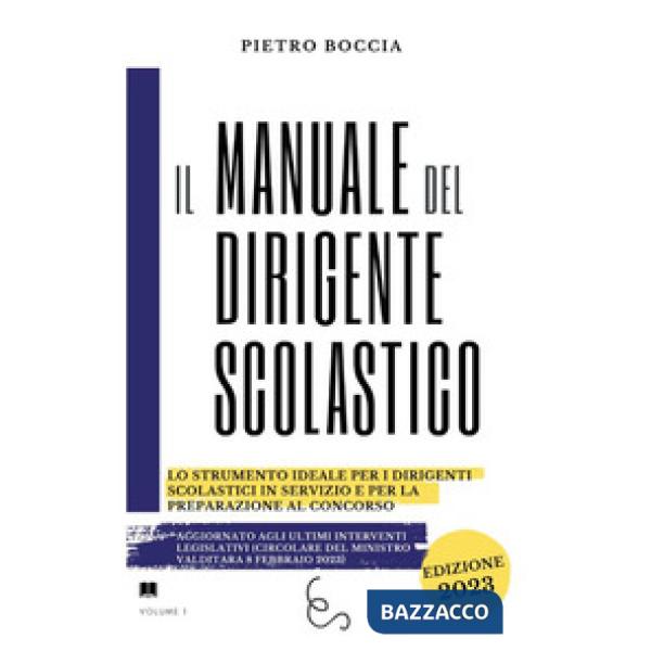 Manuale del dirigente scolastico
