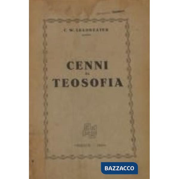 Cenni di teosofia