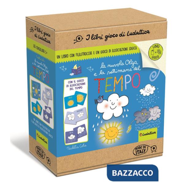 Nuvola Olga e la settimana del tempo. Ediz. a colori. Con gioco di associazione logica sagomato (La)