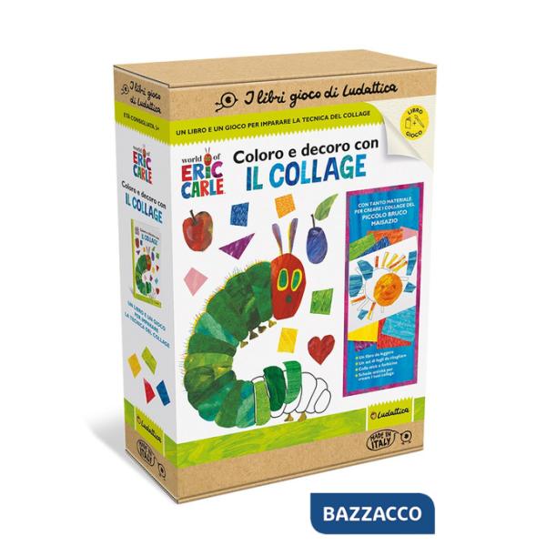 Coloro e decoro con il collage. I libri gioco del piccolo Bruco Maisazio. Ediz. a colori