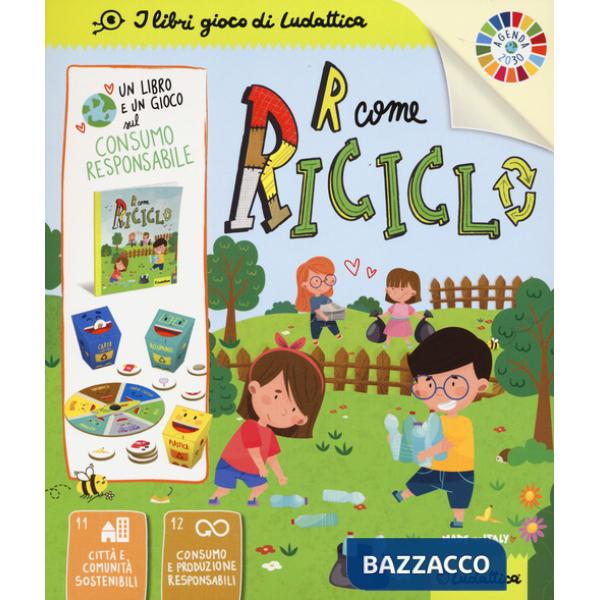 R come Riciclo. Agenda 2030. Con tessere gioco