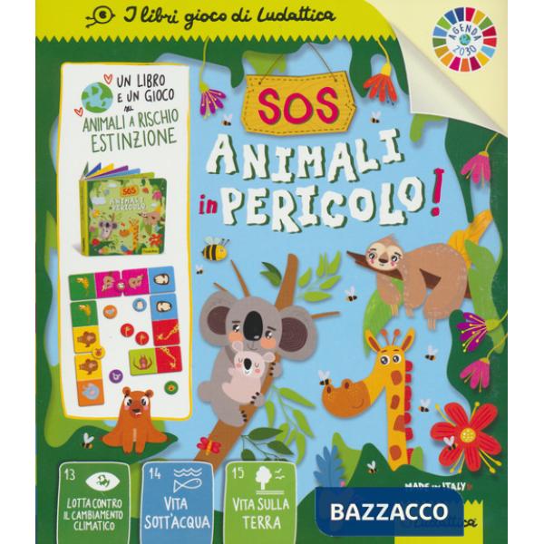 SOS animali in pericolo! Agenda 2030. Con Gioco