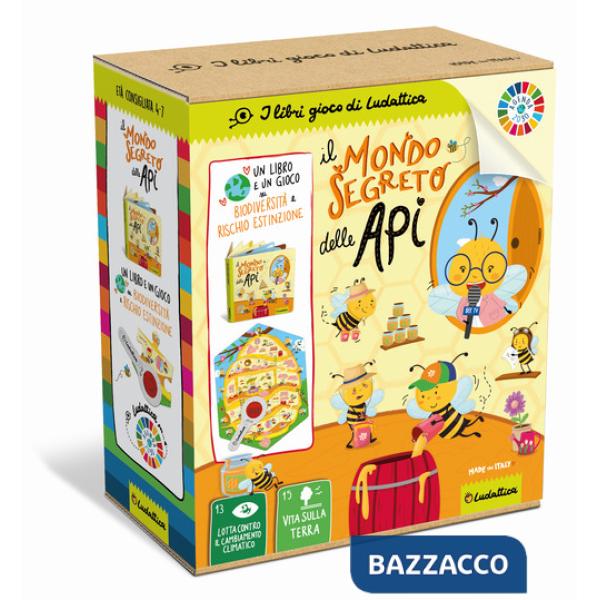 Mondo segreto delle api. Con lente spia. Con puzzle (Il)