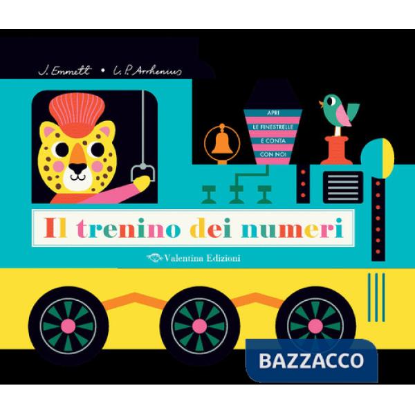 Trenino dei numeri. Ediz. a colori (Il)