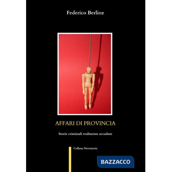 Affari di provincia. Storie criminali realmente accadute