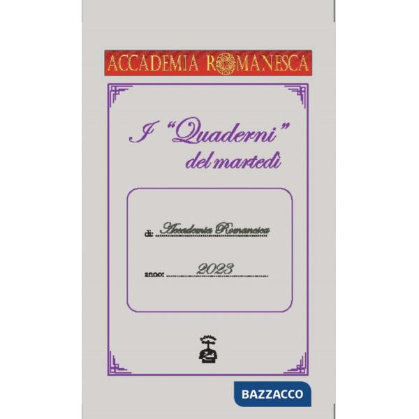 «quaderni» del martedì 2023 (I)