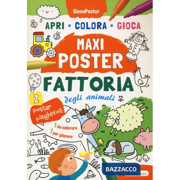 Fattoria degli animali. Maxi poster. Ediz. illustrata