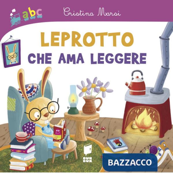 Leprotto che ama leggere. Ediz. illustrata