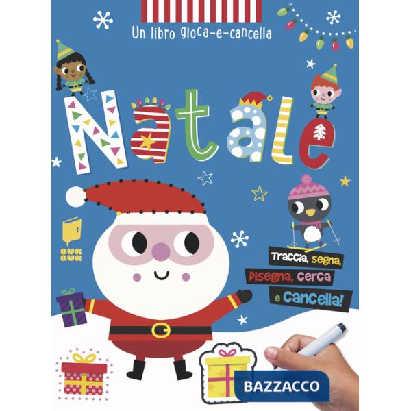 Natale. Gioca e cancella. Ediz. illustrata