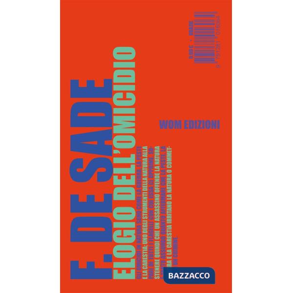 Elogio dell'omicidio