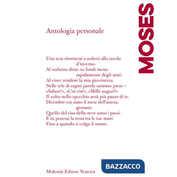 Antologia personale. Ediz. italiana e francese