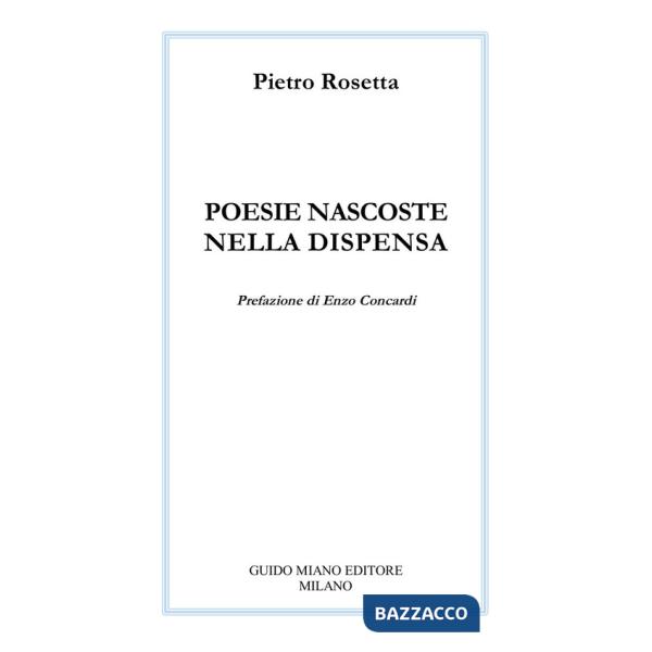 Poesie nascoste nella dispensa
