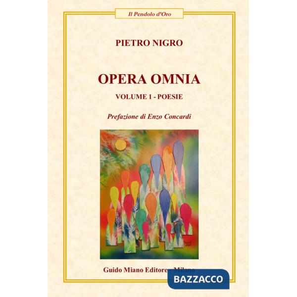 Opera omnia. Vol. 1: Poesie