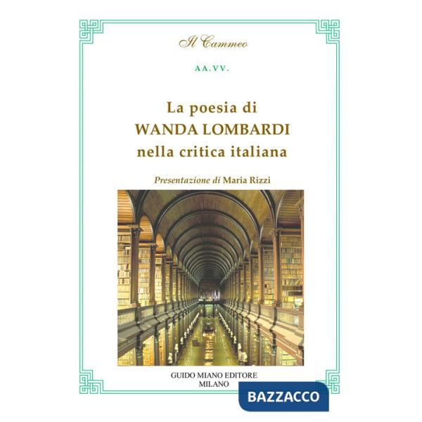 Poesia di Wanda Lombardi nella critica italiana (La)
