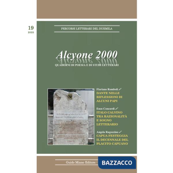 Alcyone 2000. Quaderni di poesia e di studi letterari (2025). Vol. 19